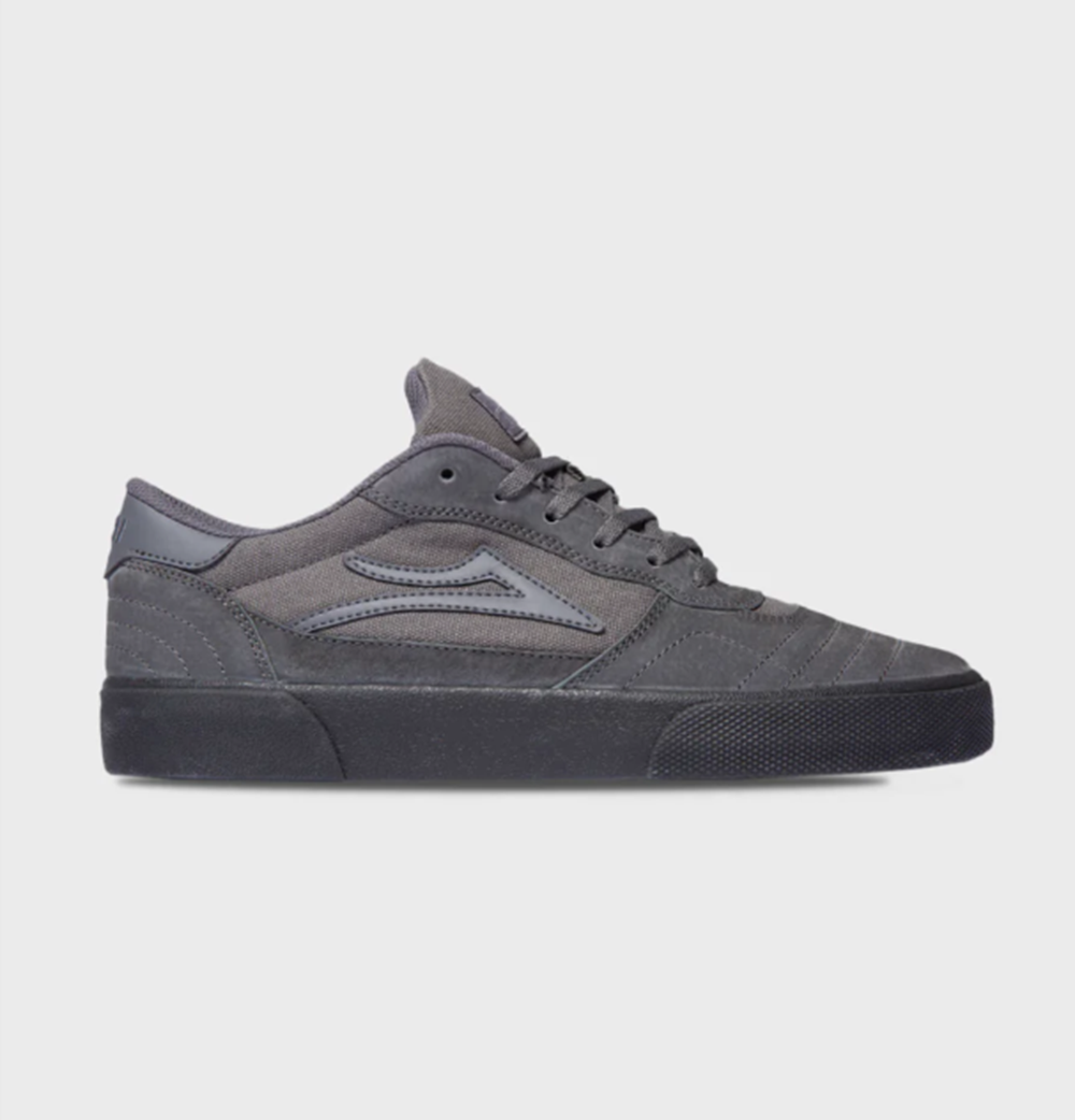 Lakai Cambridge Suede Skate Shoes Charcoal