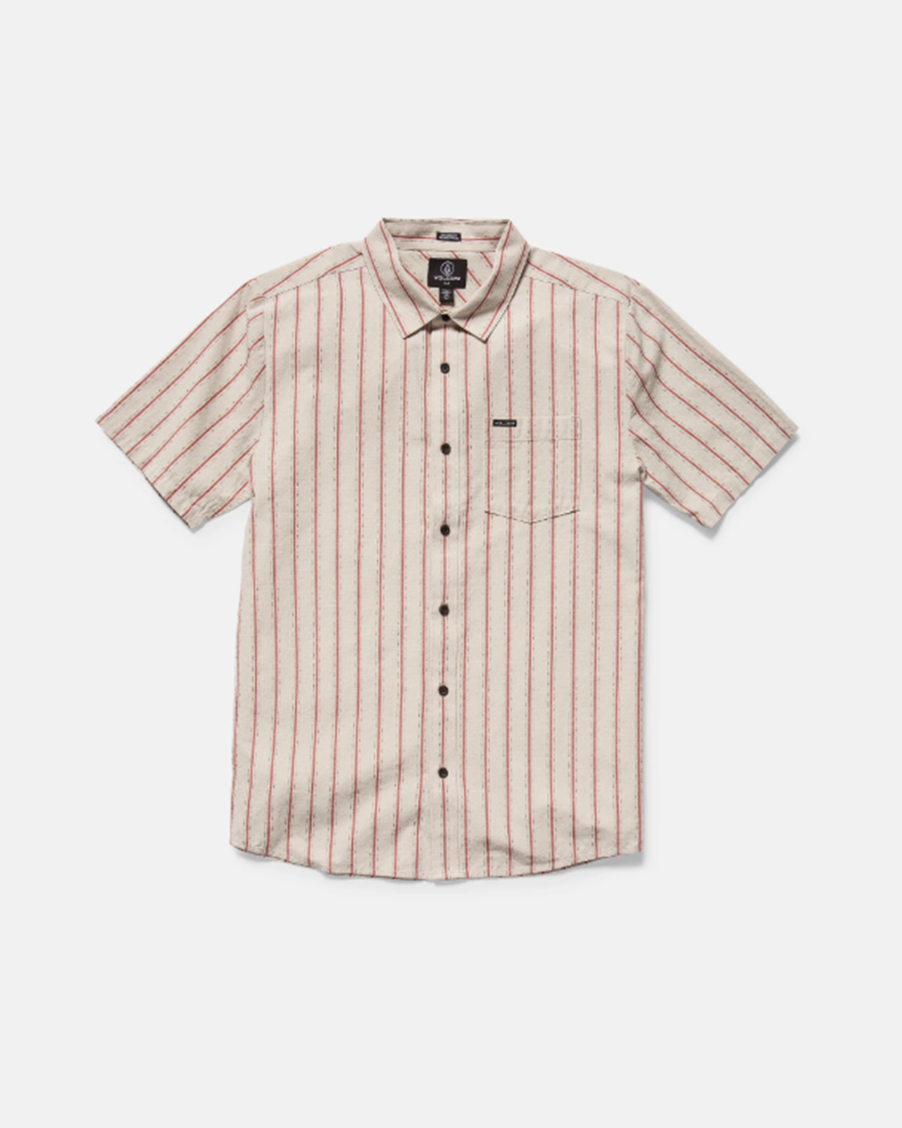 Volcom Sato Strips Woven Mens Stone
