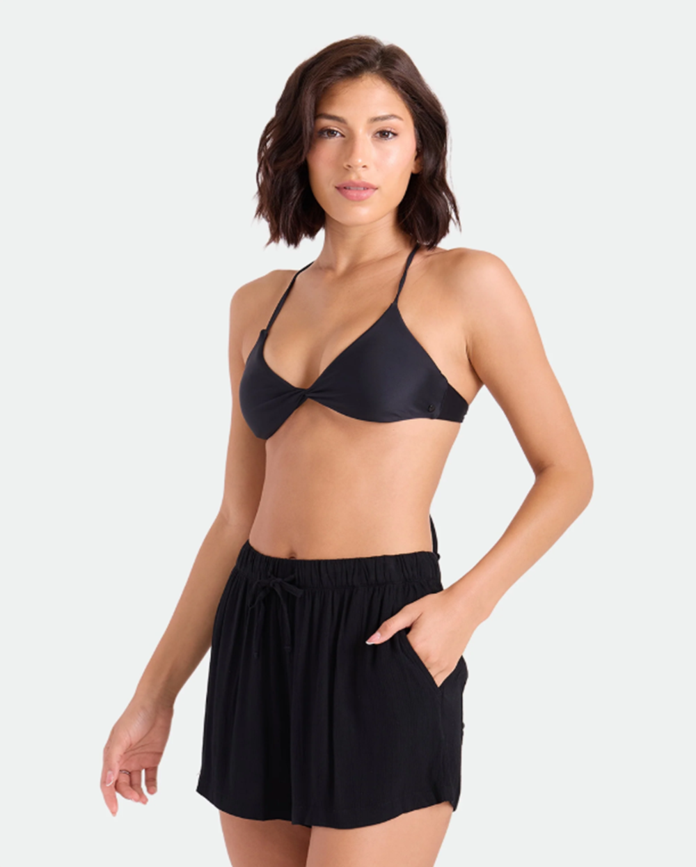 Volcom Stone Shine Shorts VSC Womens Black