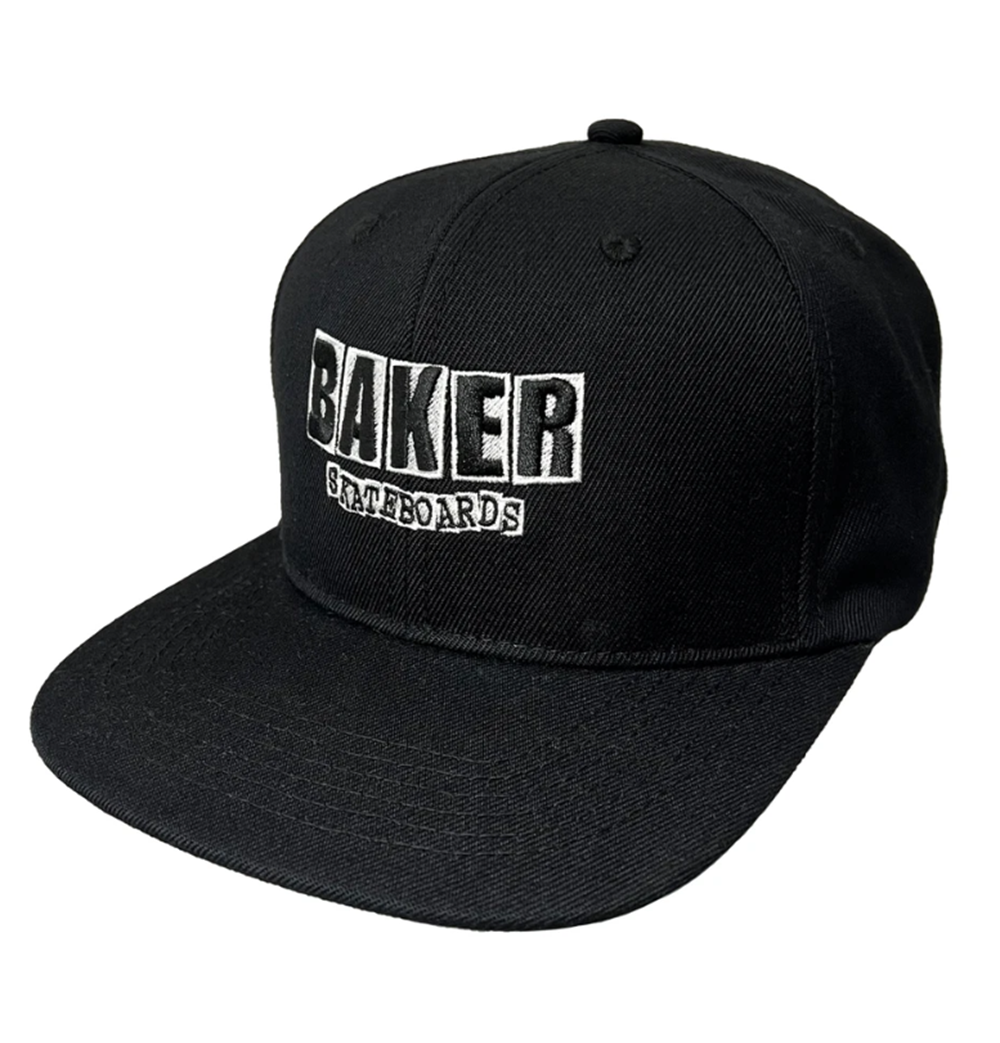Baker Brand Logo Hat Black Snapback