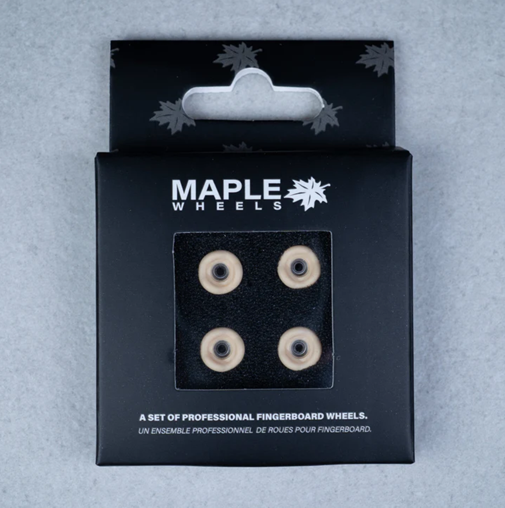 Maple Pro Fingerboard Wheels Shark Sandstone 8.7mm x 6mm