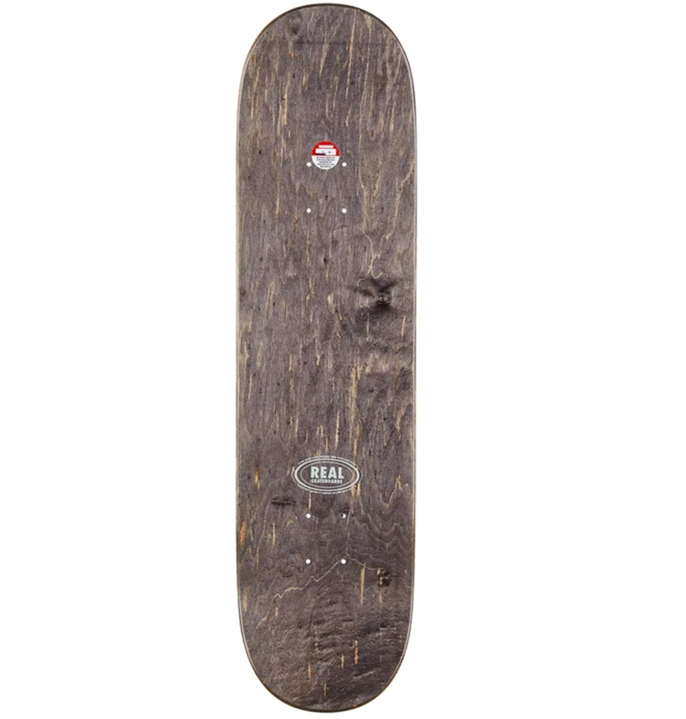 Real Huf Holo Cathedral Skateboard Deck Silver Purple 8.25x14.38WB