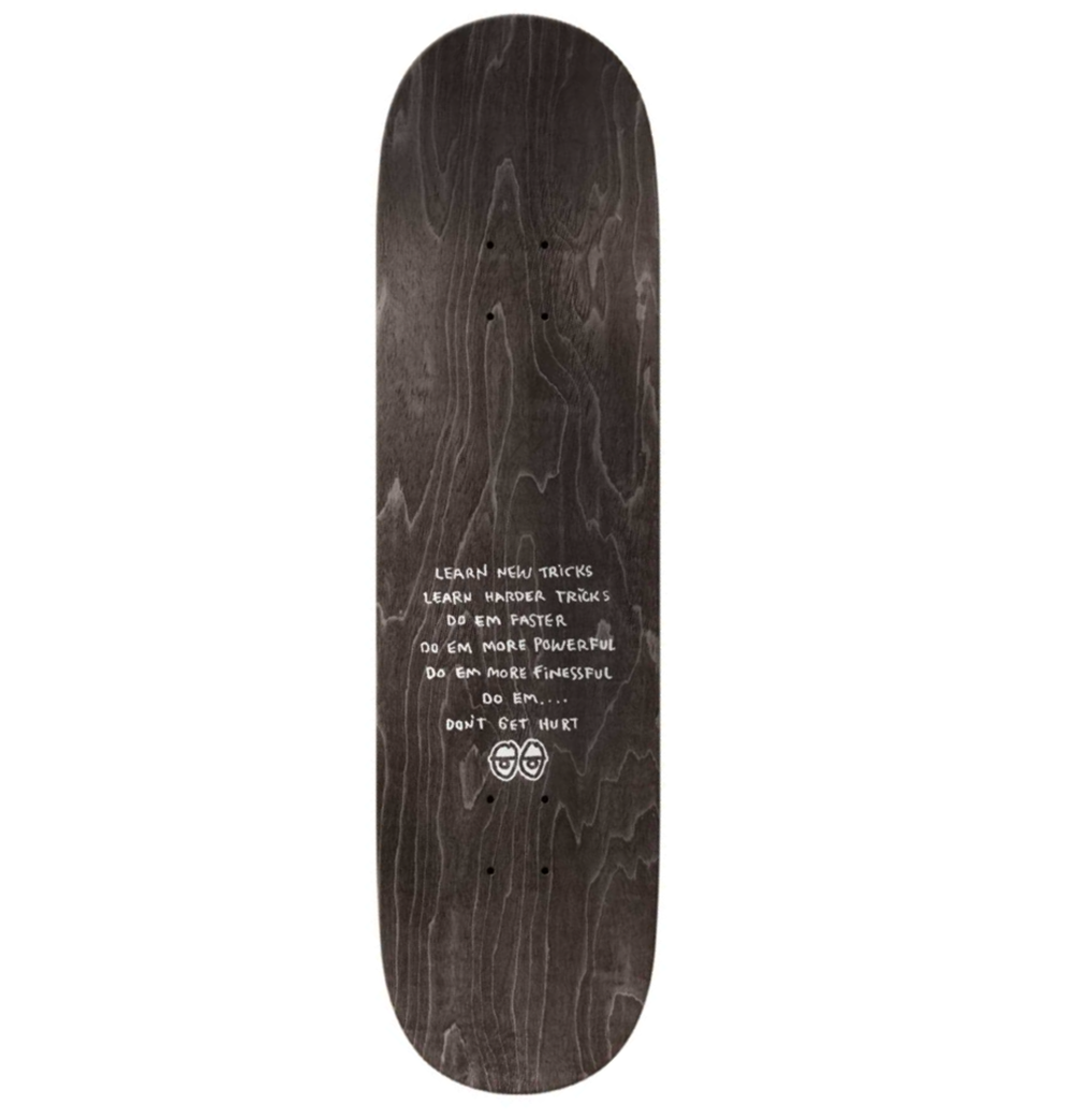 KrookedWorrest Bigfoot SLICK Skateboard Deck Multi 8.3x14.4WB