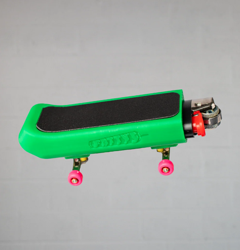Fattys Fingerboard Lighter Cover Green 3inch
