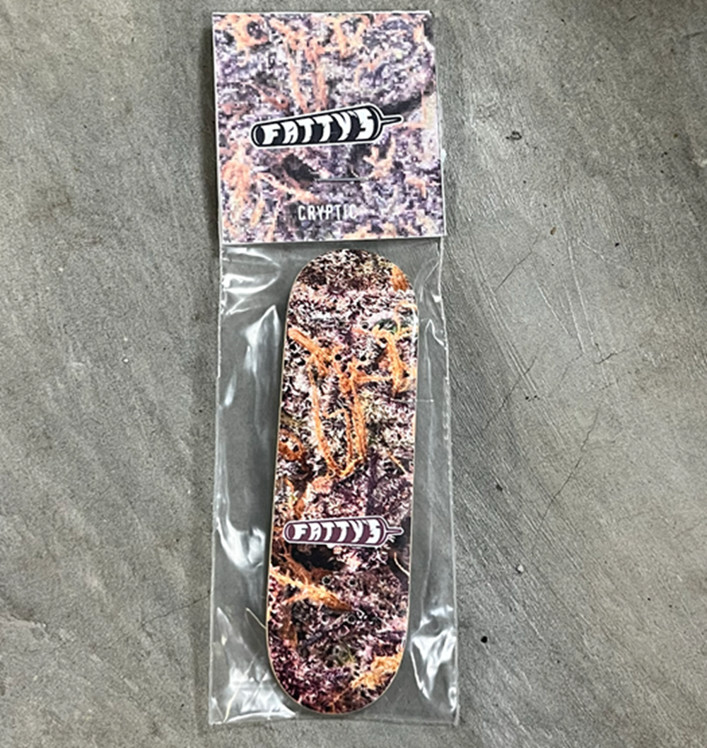 Fattys Crypitc Fingerboard Deck Tropical Treat 29mm New Mold