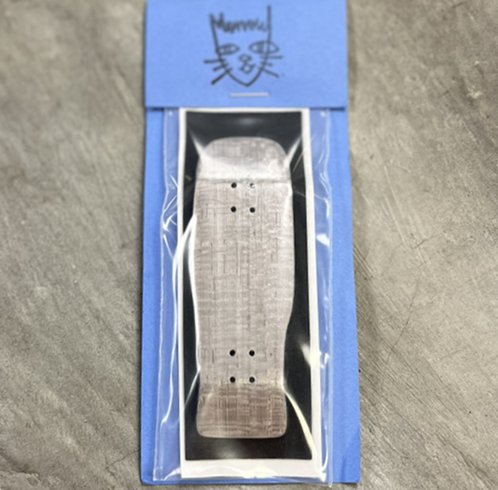 Morrow Fingerboard Deck Whale Grey 30.5x92