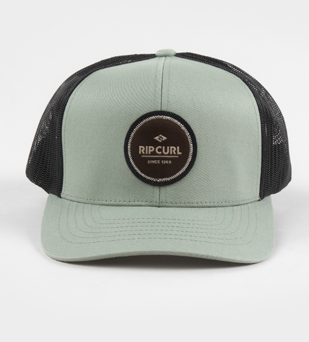 Rip Curl Routine Curve Trucker Hat Sage Onesize