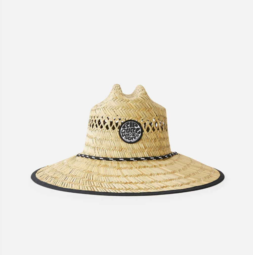 Rip Curl Logo Straw Hat Tan L/XL