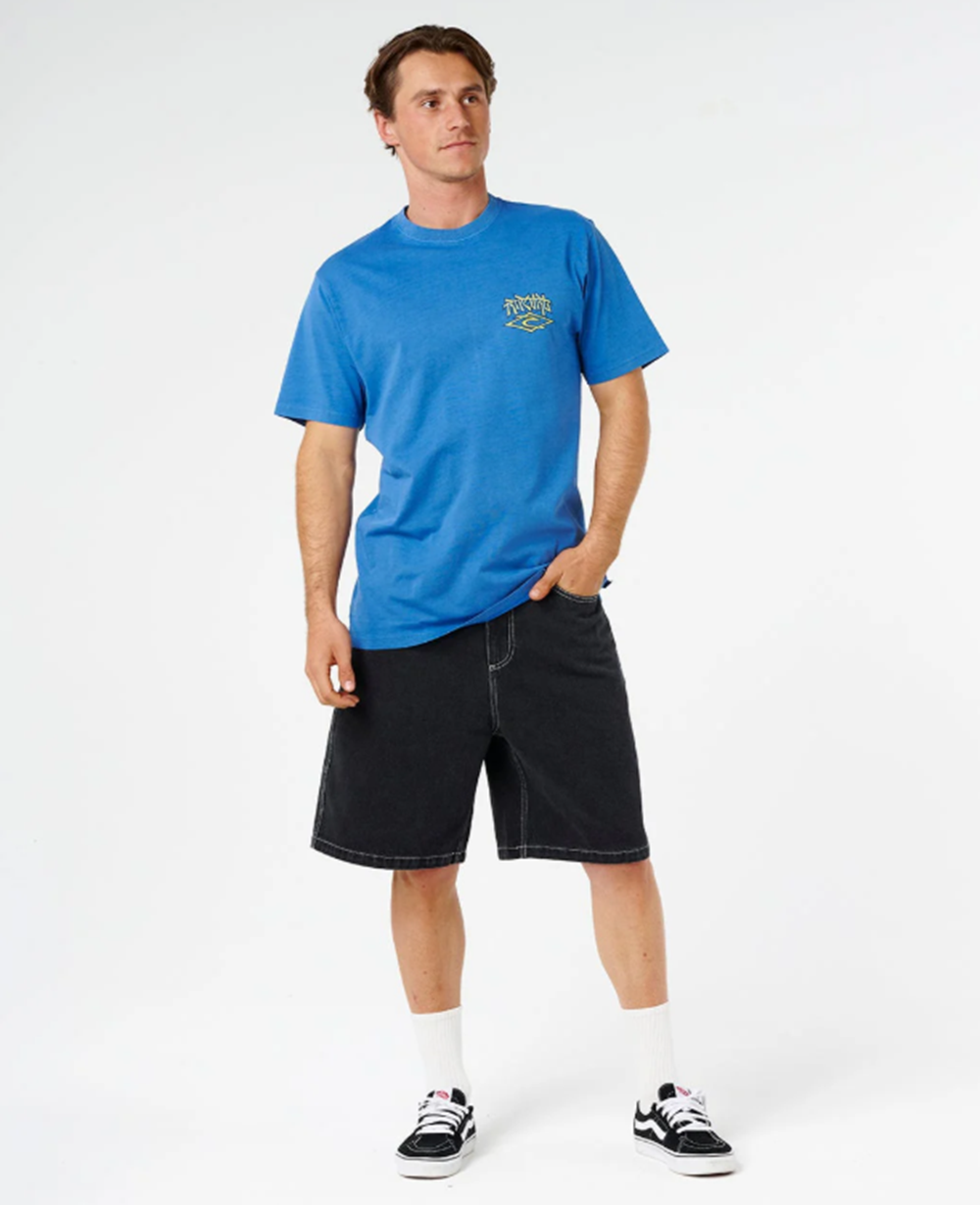 Rip Curl Liquid Trips Arch Tee Royal Blue