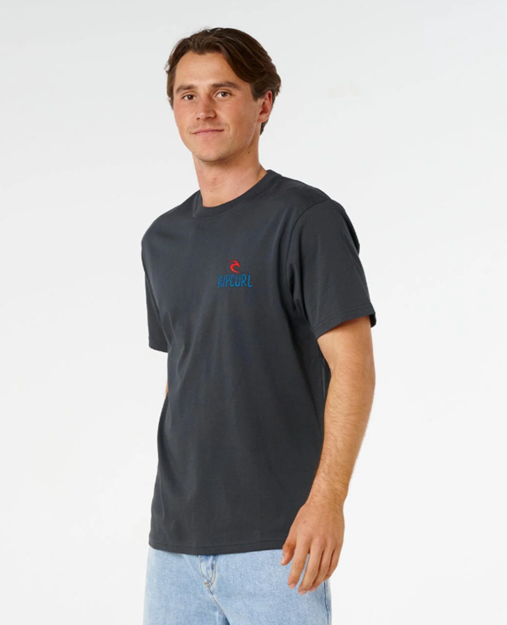 Rip Curl Shred Til Dead Tshirt Washed Black