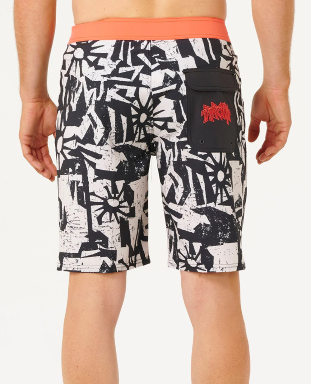 Rip Curl Mirage Mason Liquid Trips Trunks Washed Black