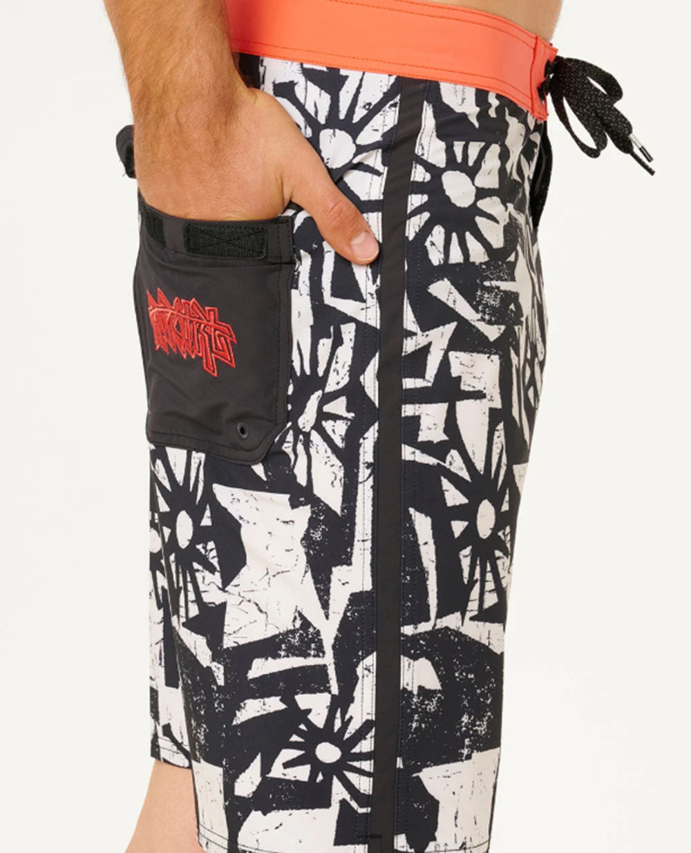 Rip Curl Mirage Mason Liquid Trips Trunks Washed Black