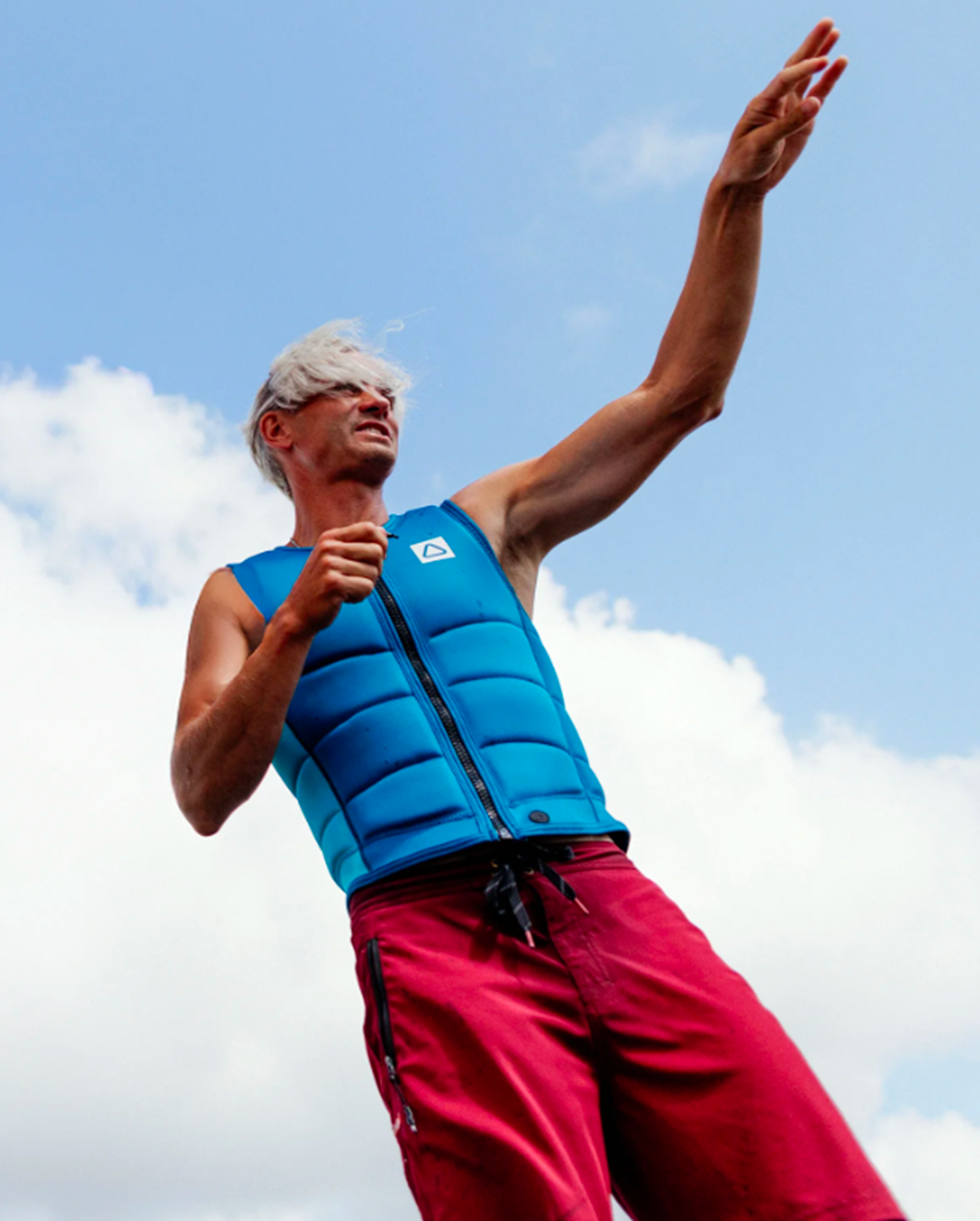 Follow Mens Corp Impact Vest Blue