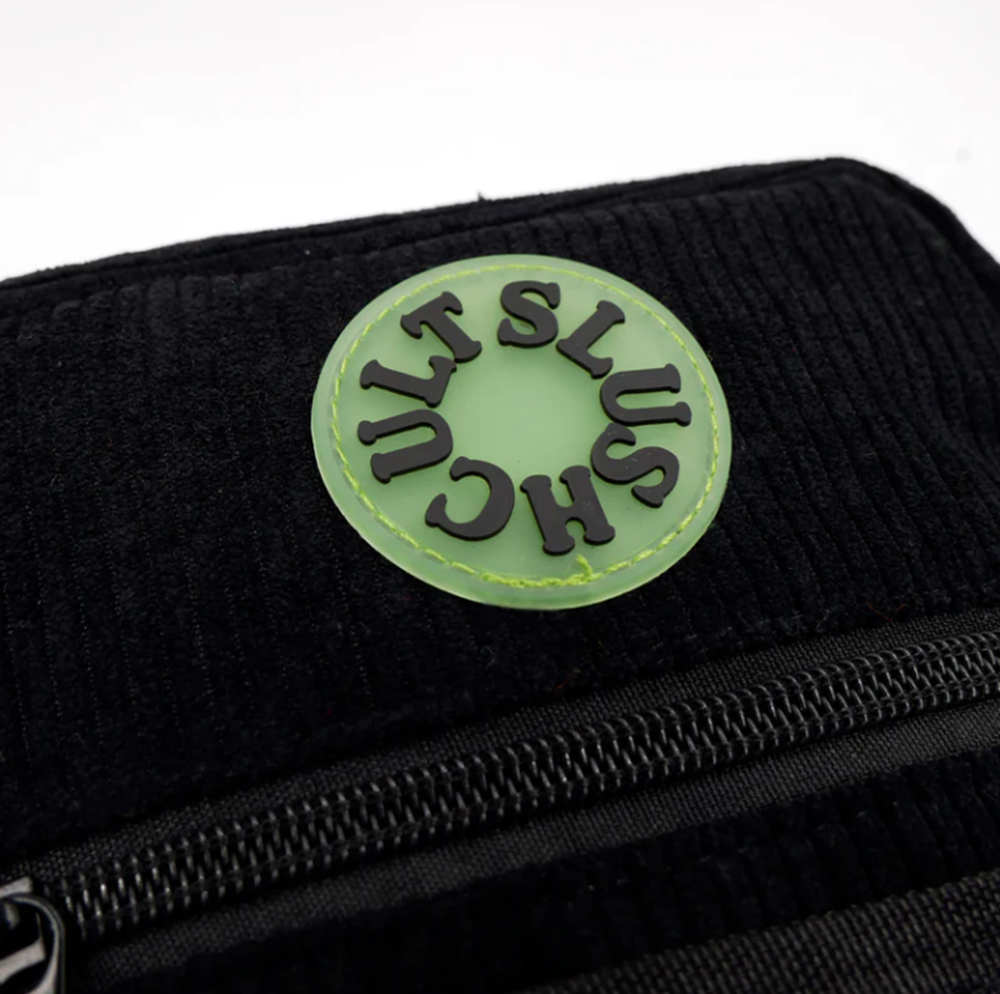 Slushcult Anywhere Side Bag Corduroy Black One Size