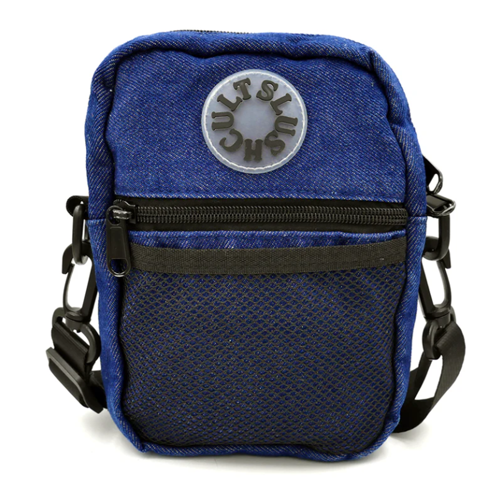 Slushcult Anywhere Side Bag Washed Denim One Size