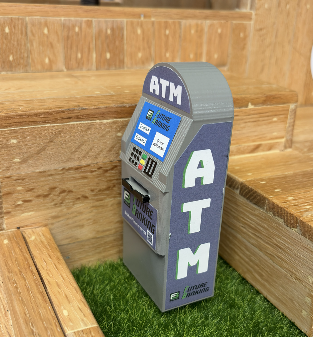 FutureBoundPrints Clean ATM Grey 4.5 inch