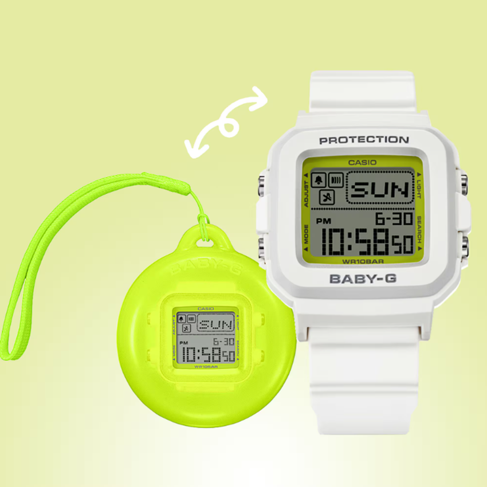 GSHOCK Baby G BGD10K-7 White Green