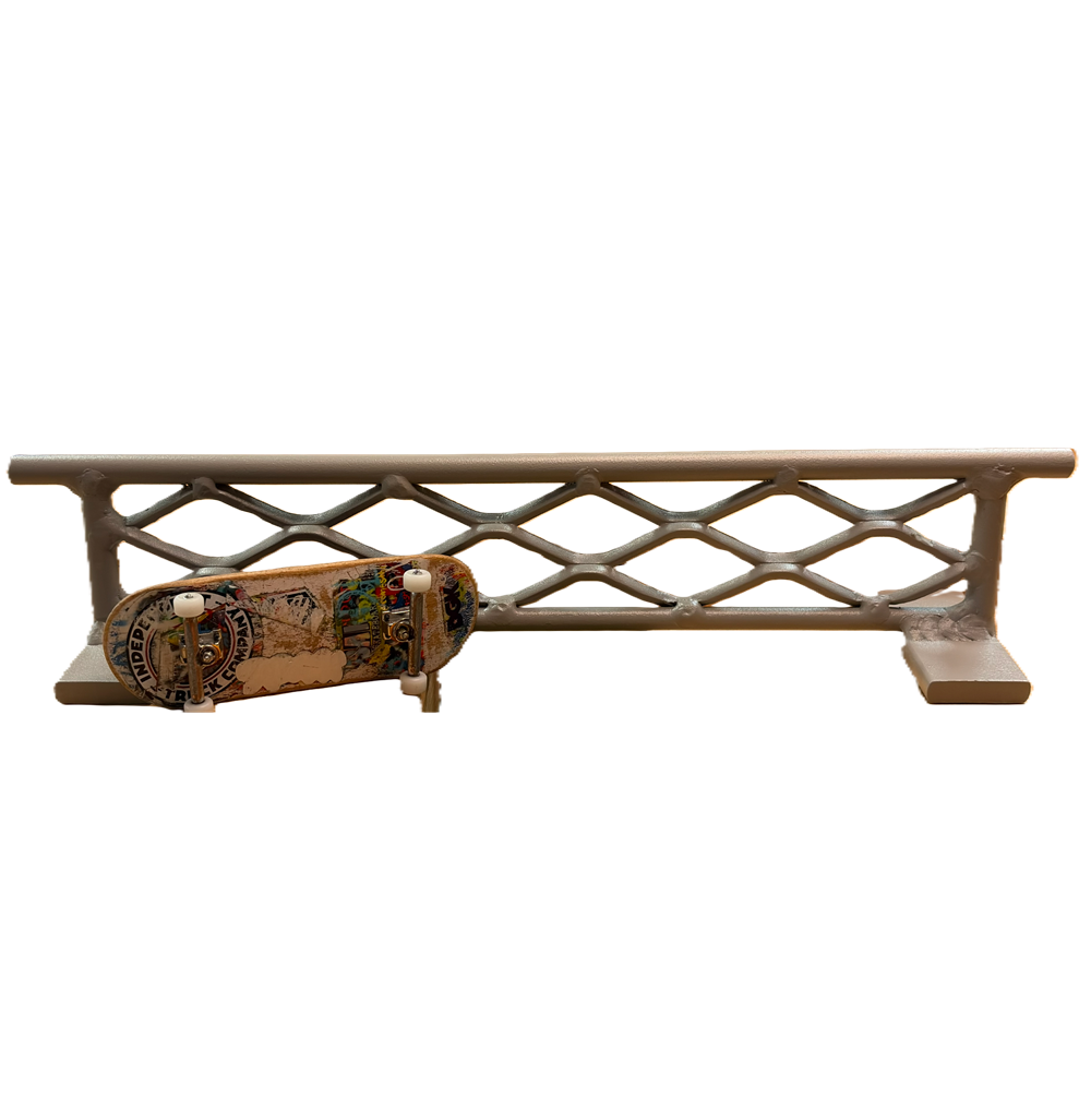 BlueRiver Rails Flat Bar Mid Diamond Weld Grey 11x2