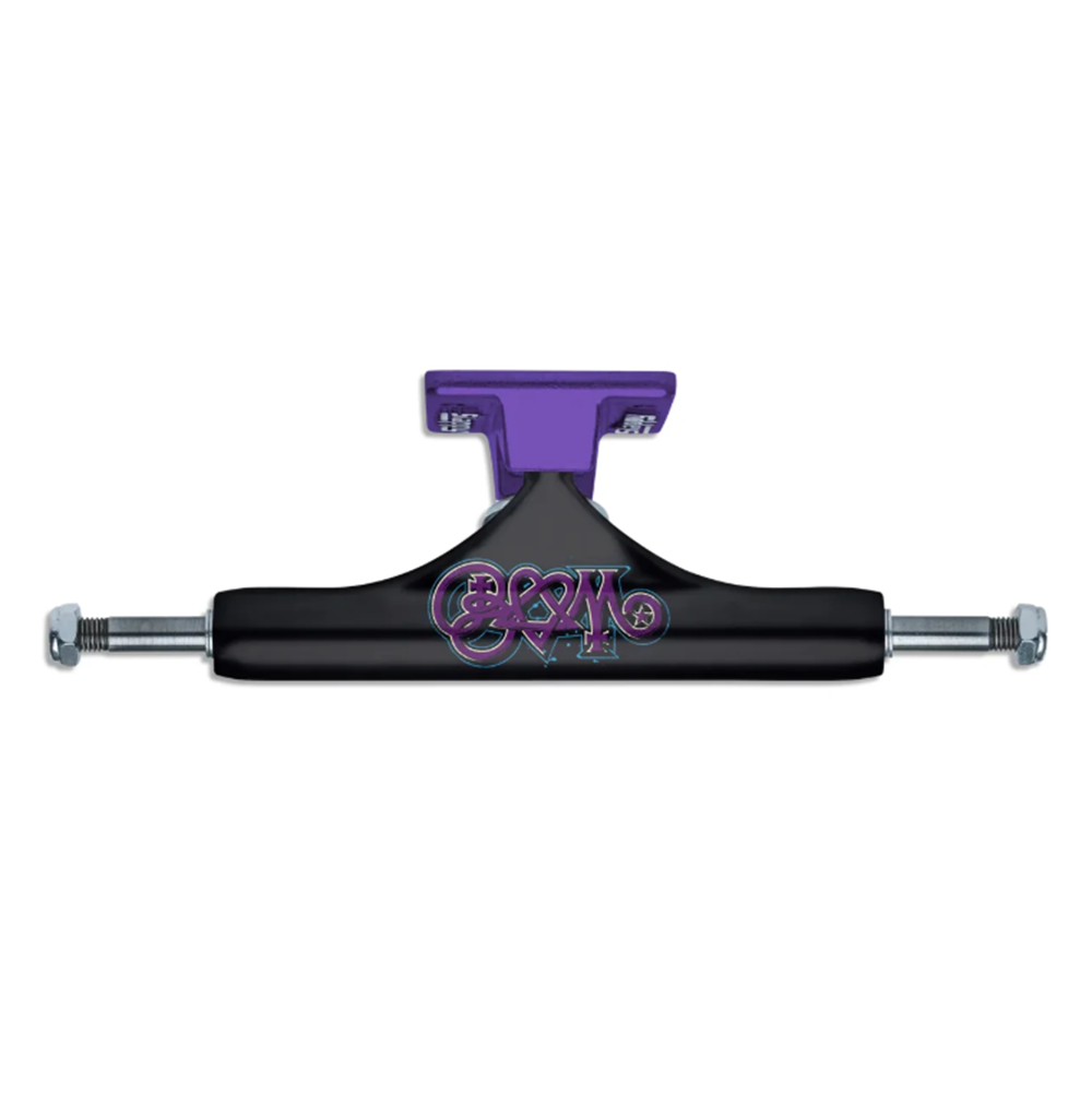 Slappy ST1 Classic Hollow BAM Pro Trucks Black Purple 8.25