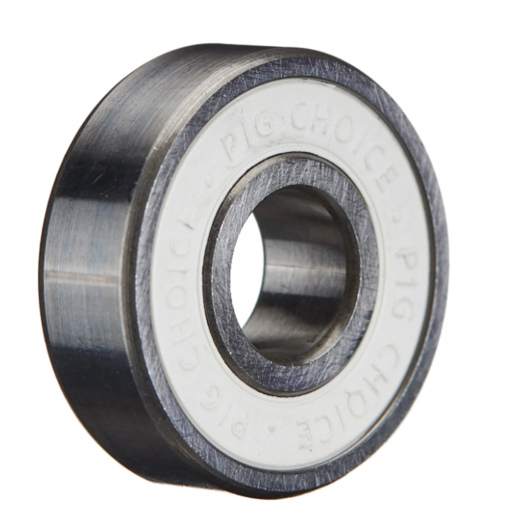 PIG Choice Skate Bearings White 8pack