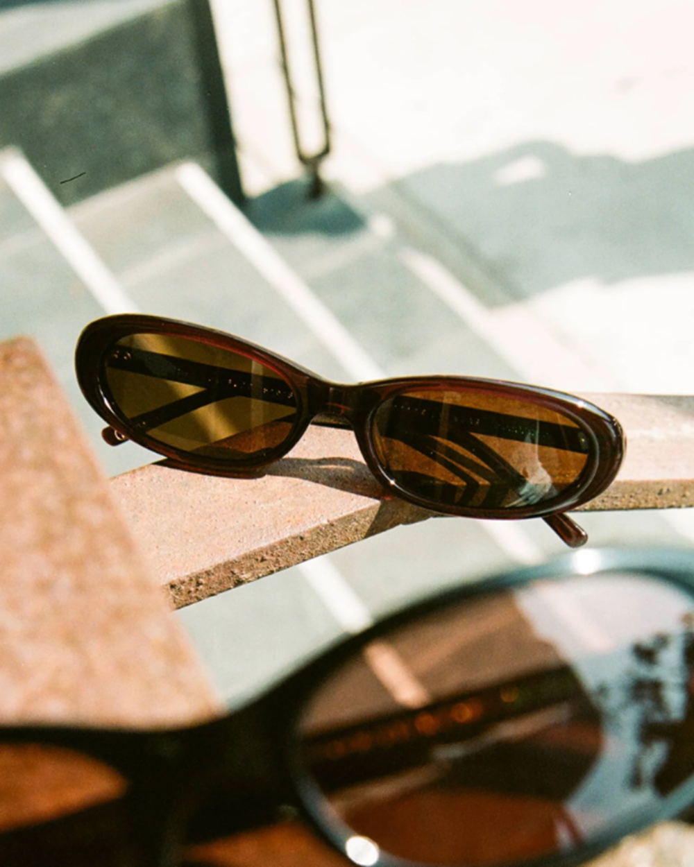 Crap Luv Buzz Sunglasses Midnight Plum Desert