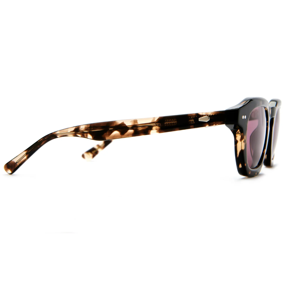 Crap No Wave Polarized Sunglasses Desert Tortoise Plum