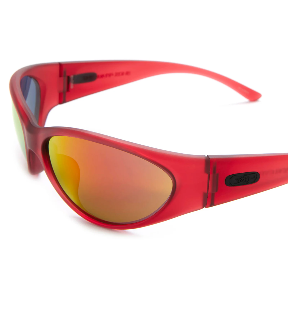 Crap Warp Zone Sunglasses Cherry Red