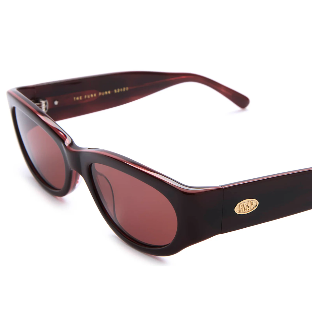 Crap Funk Punk Sunglasses Oxblood Rose
