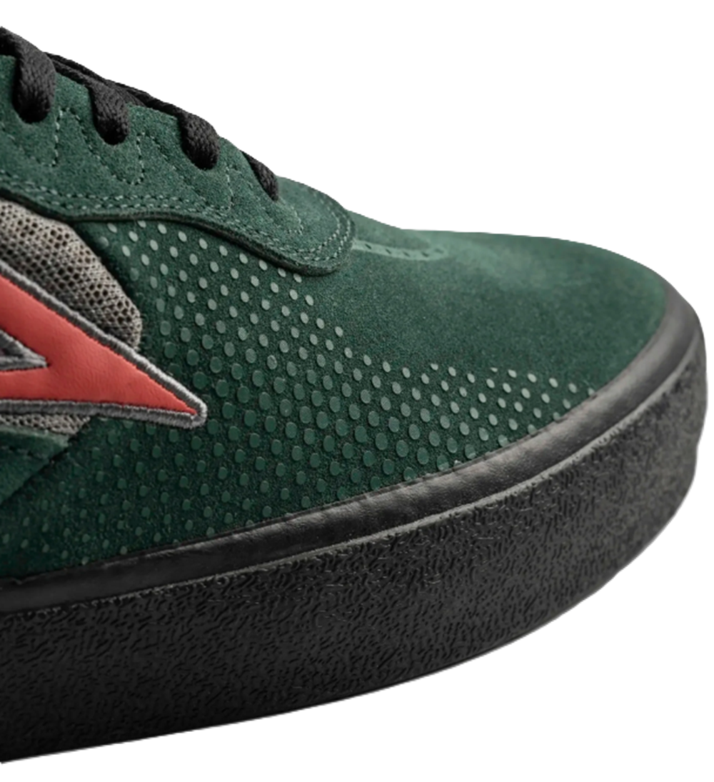 Lakai Essex Skate Shoes Spruce Black Coral