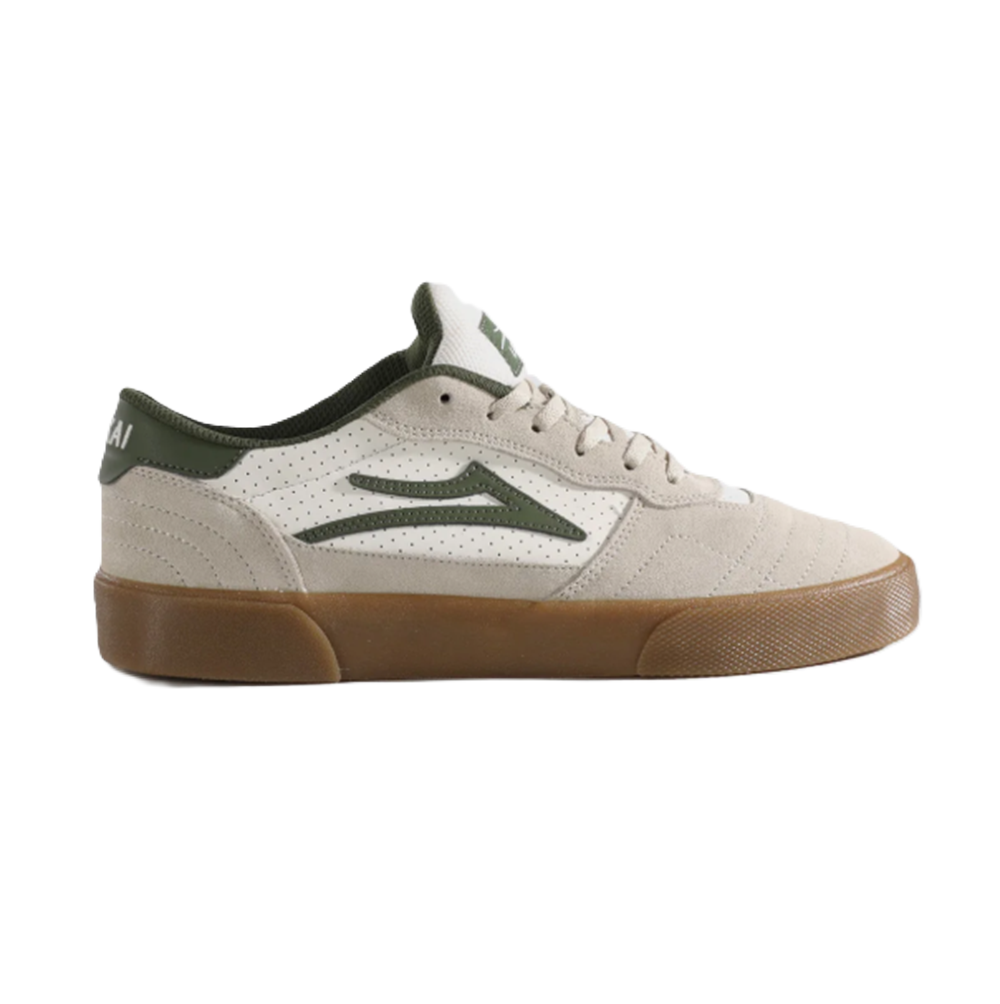Lakai Cambridge Suede Shoes Cream Suede
