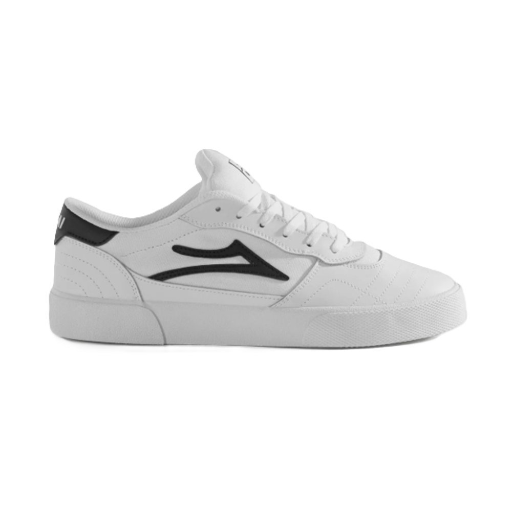 Lakai Cambridge Suede Shoes White Leather