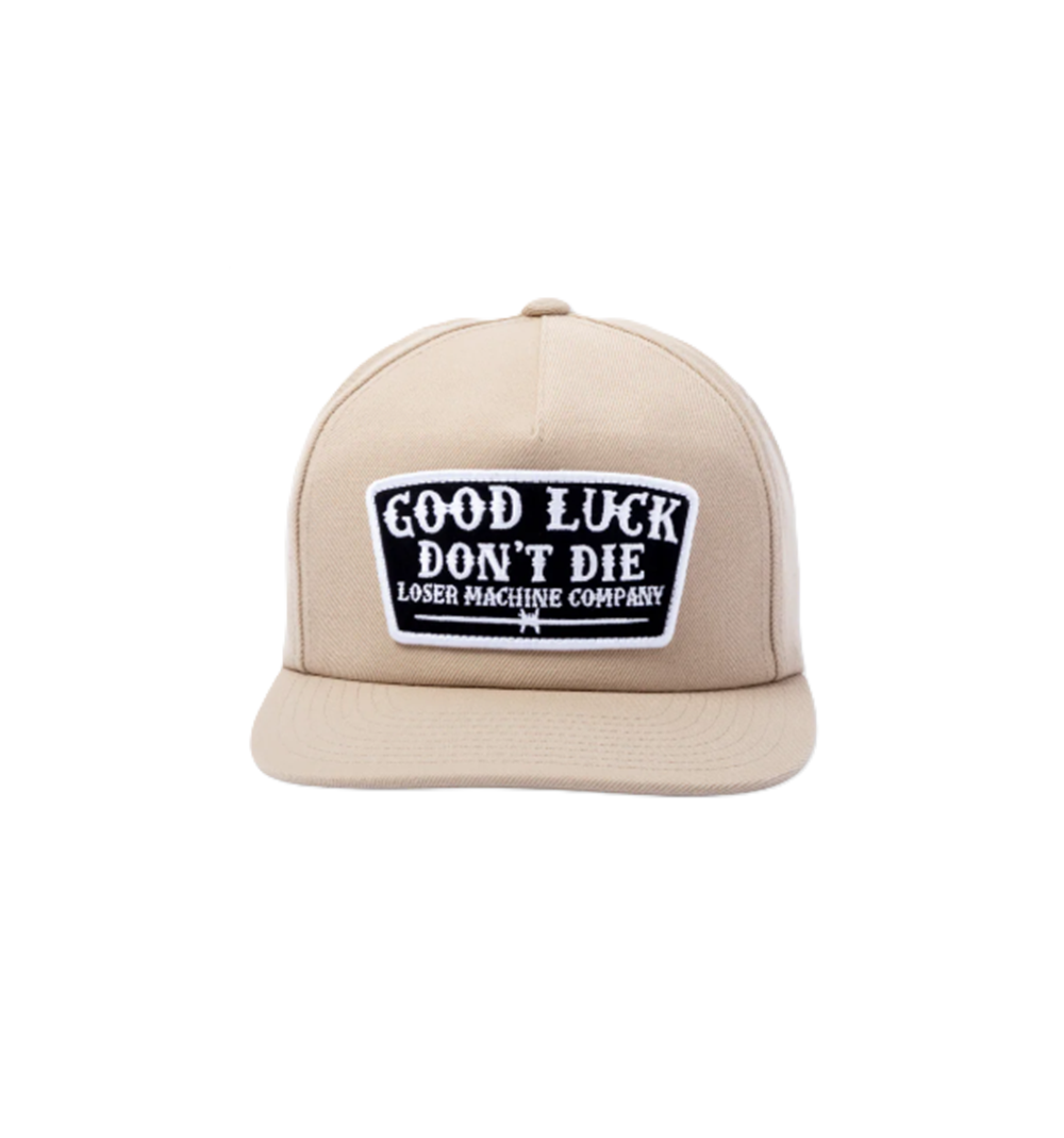 Loser Machine Don't Die Hat Khaki One Size