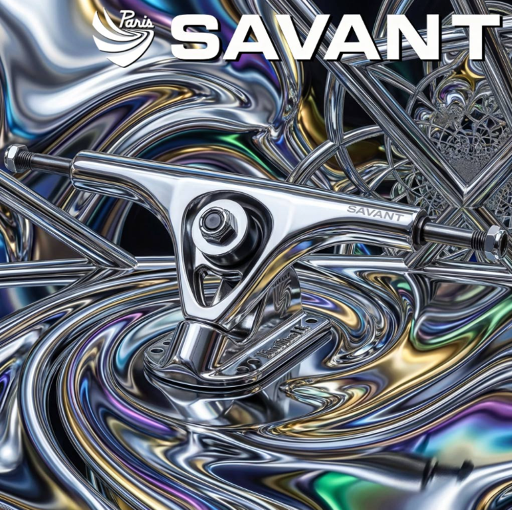 Paris Savant Trucks Set Silver 165/50