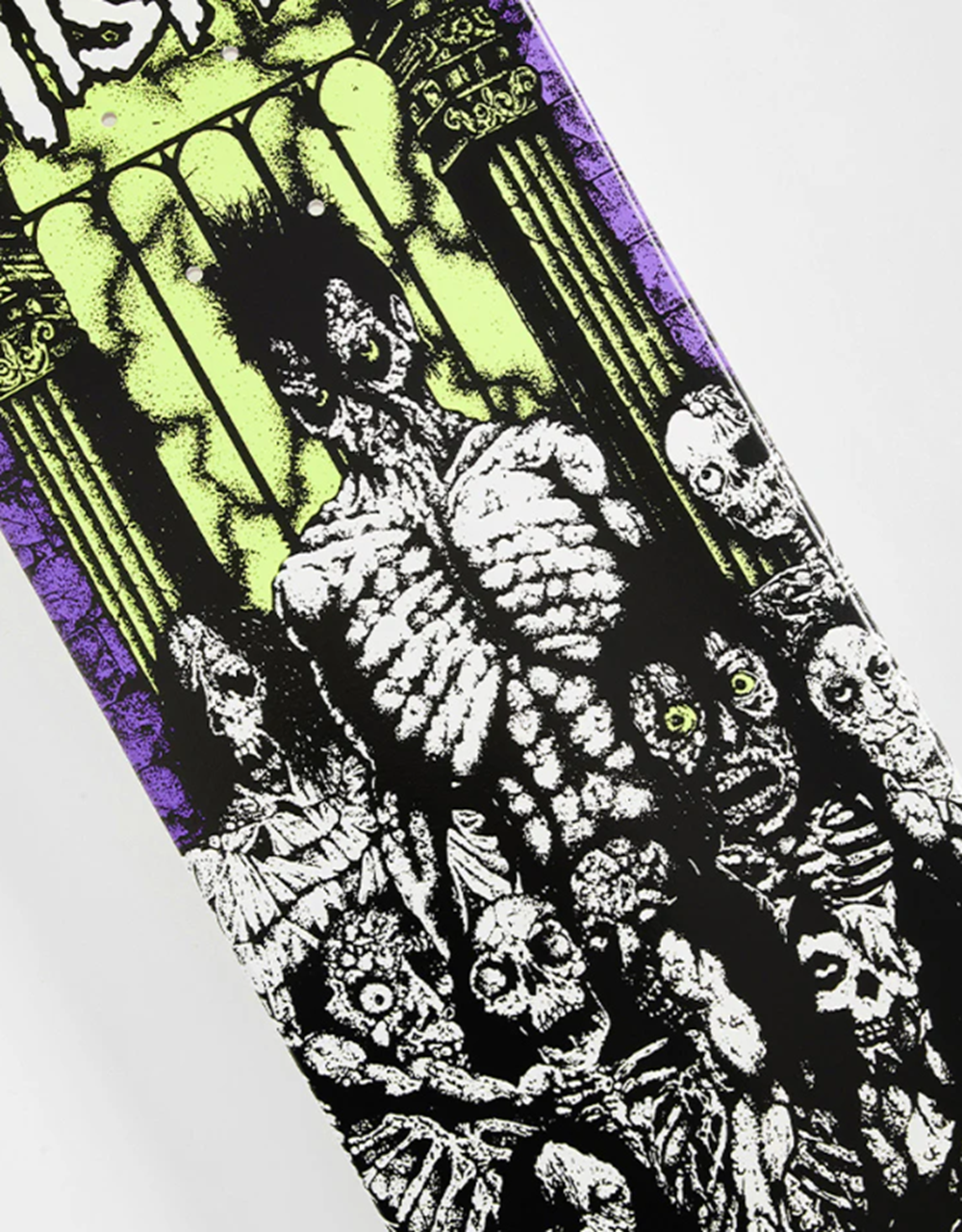 Zero Misfits AD Skateboard Deck Purple 8.5