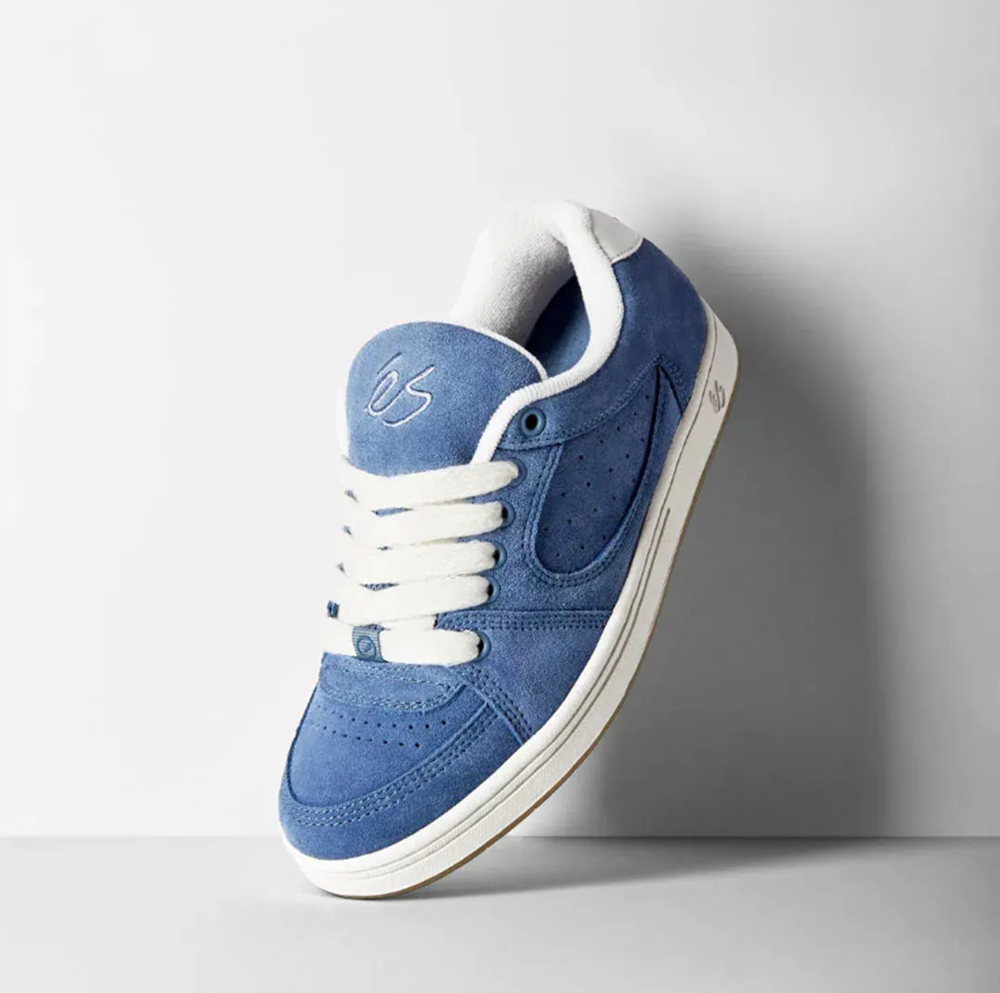 ES Accel Skate Shoes Blue