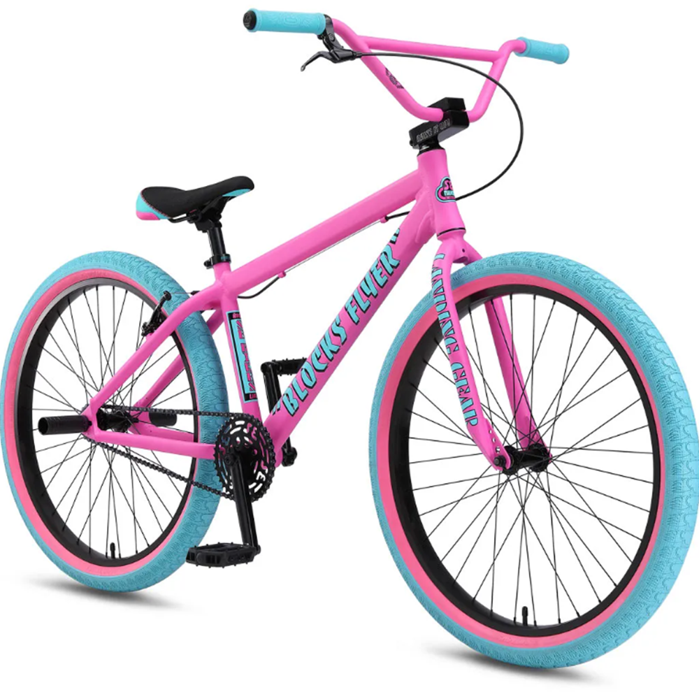 SE Blocks Flyer Bike Pink Bubblegum 26
