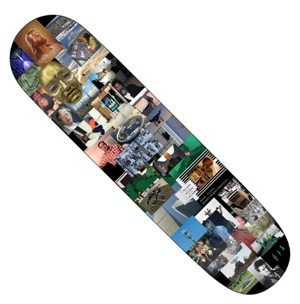 Quasi Rizzo Psyop Skateboard Deck Multicolor 8.25x14WB