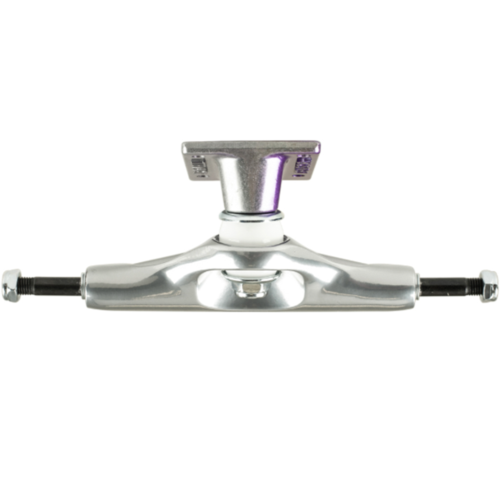 Tensor Reg Aluminum Stencil Mirror Trucks Set Raw Purple 5.5