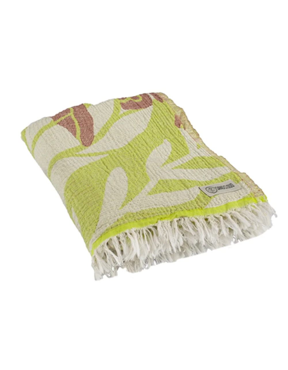 Sand Cloud Sargasso Towel Lime Regular