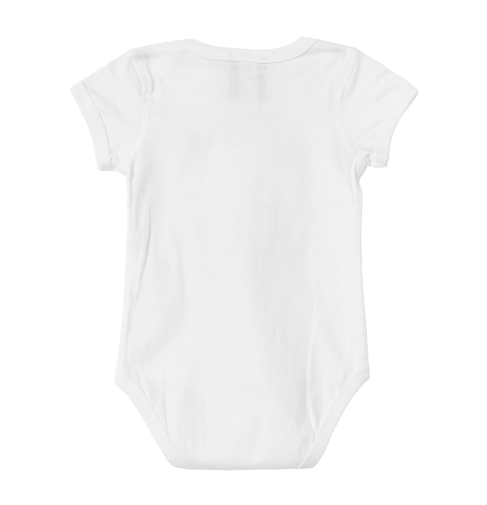 SF Bighead Onesie White Red 6M