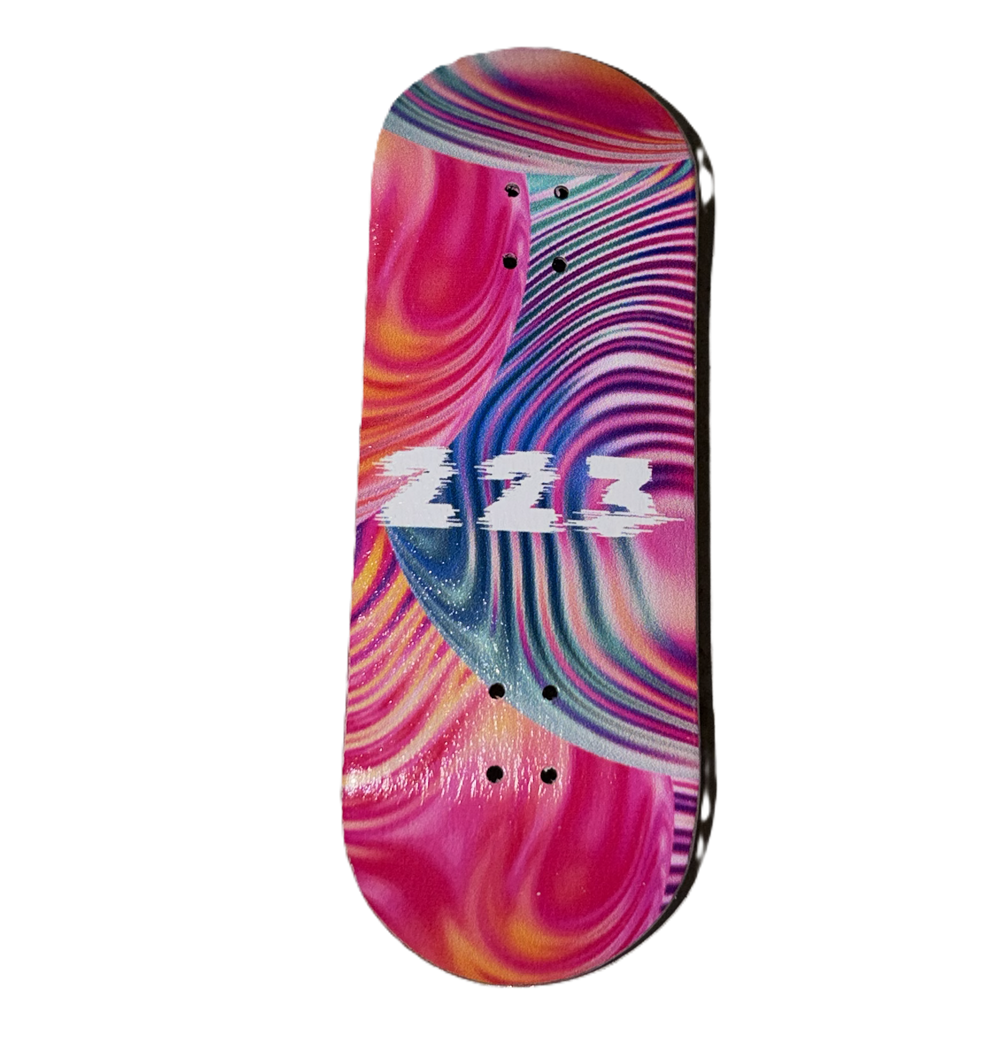 223 Morph Fingerboard Deck Pink 34x97 Medium Low