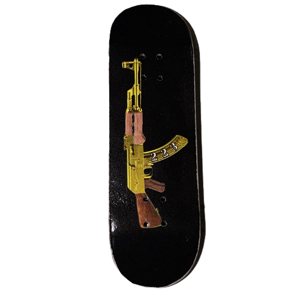 223 AK Fingerboard Deck Black 29x97.5 Medium Mellow