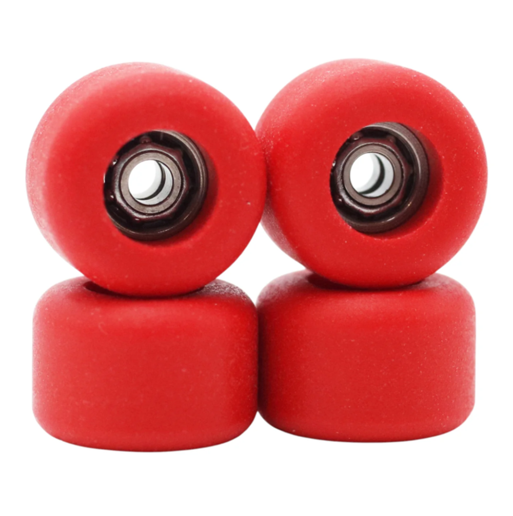 Flatface G9 Dual Bearing Fingerboard Wheels Red G9X