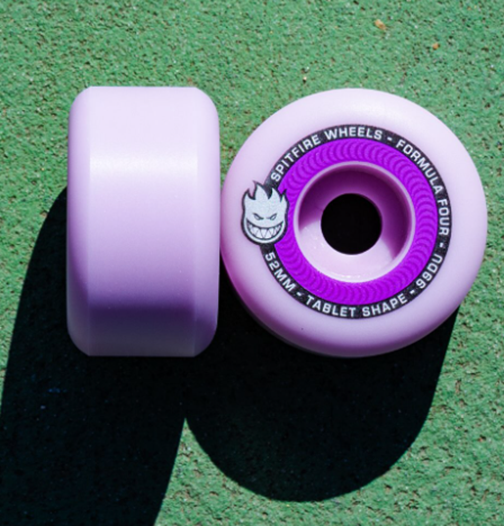 Spitfire F4 Tablets Skate Wheels Set Purple 52/99d