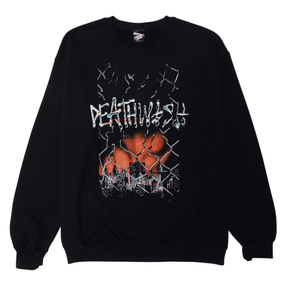 Deathwish Warriors Crewneck Black L
