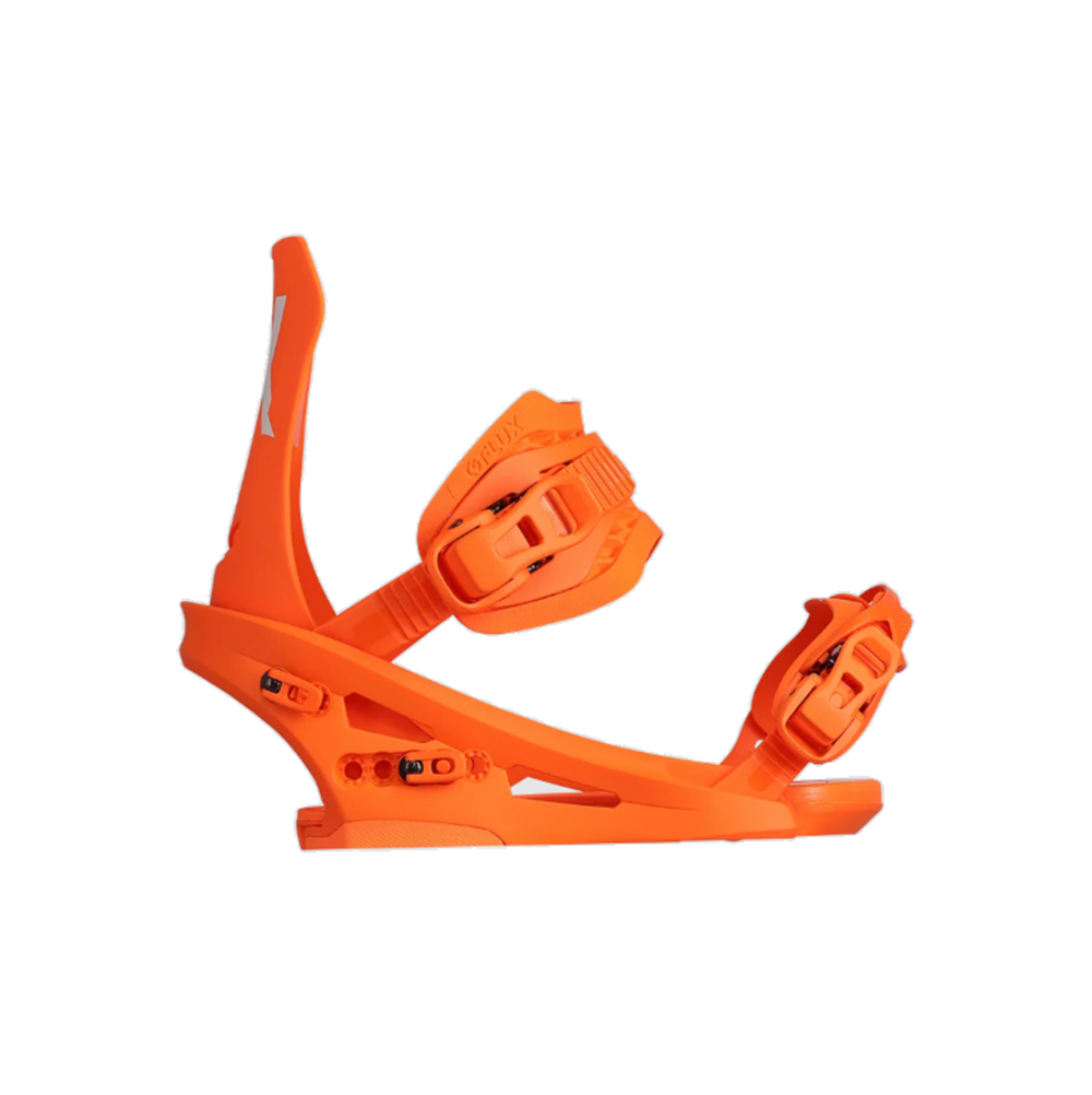 FLUX DS Snowboard Bindings 2026 Orange Medium