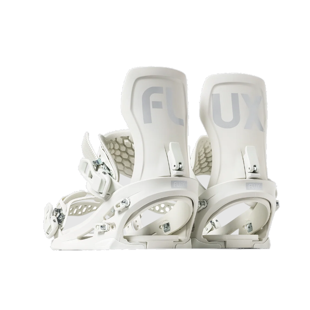 Flux XF Snowboard Bindings 2026 White Medium