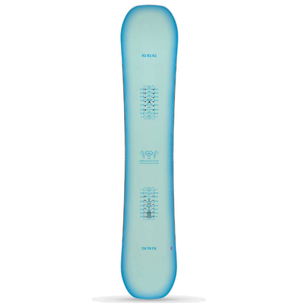 K2 Metropolitan Snowboard Womens 2027 Blue Green 146