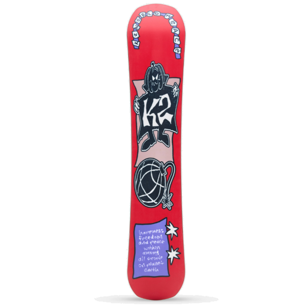 K2 World Peace Snowboard 2627 Grey 154