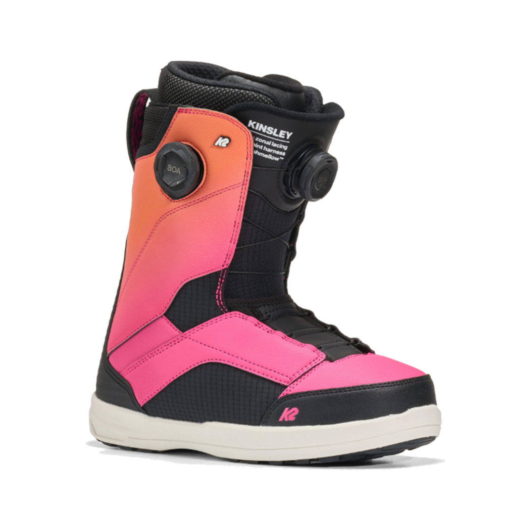 K2 Kinsley Snowboard Boots 2027 Womens Pink Fade 9